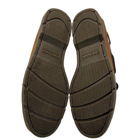 Sperry Top-Sider Mens Size 8.5M Authentic Original 2-Eye Boat Shoe Brown Leather - Picture 7 of 10